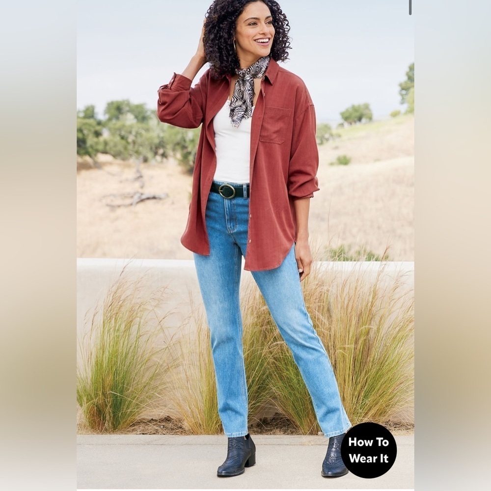 Soft Sorroundigs straight leg light wash five-pocket size XL